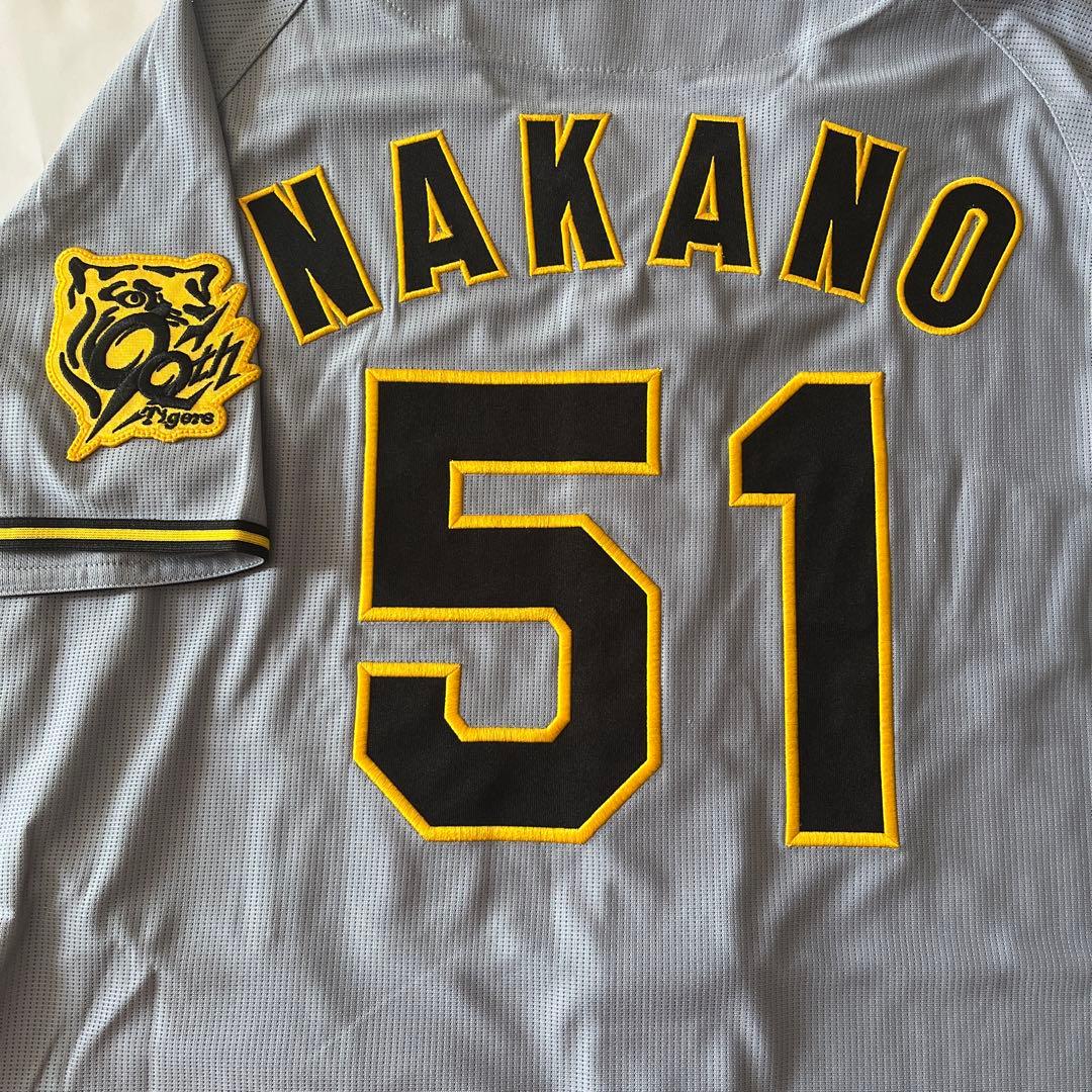 阪神タイガース　中野拓夢　ビジターユニフォーム　L