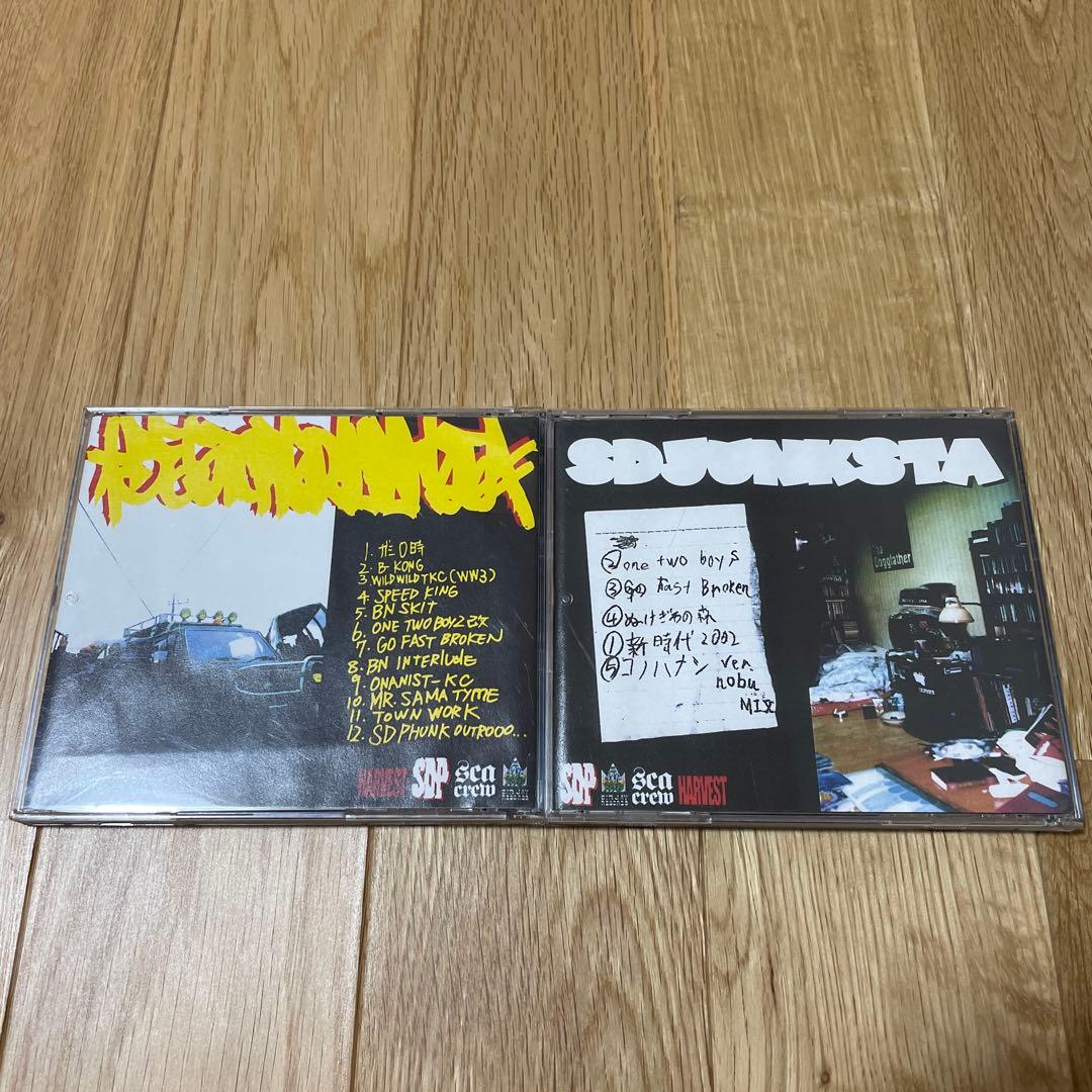 激レア廃盤！sd junksta 初期自主制作盤CDセット！norikiyo