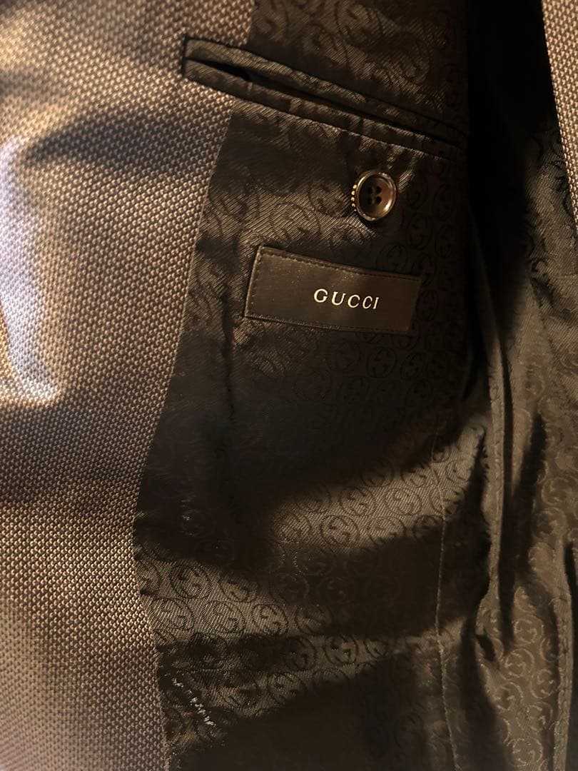 【極美品】GUCCI スーツ　グレー　サイズ 46