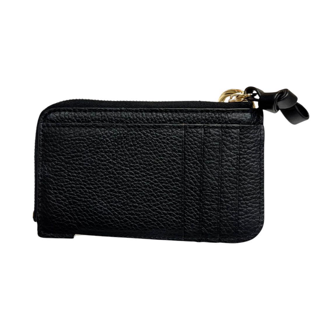 新品未使用　Chloe クロエ　ケース　アルファベット　カード入れ　黒