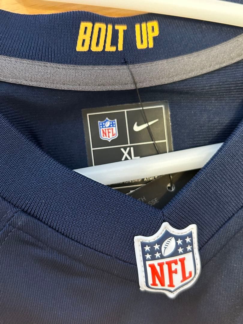 NIKE Justin Herbert NFL 公式ユニフォーム紺色　タグ付き