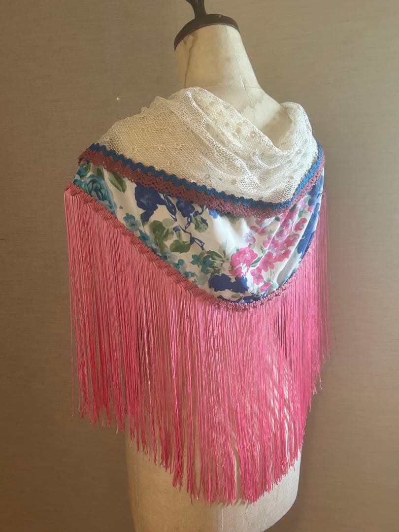 新作☆春カラー☆フラメンコシージョフリンジ衣装 ピンク