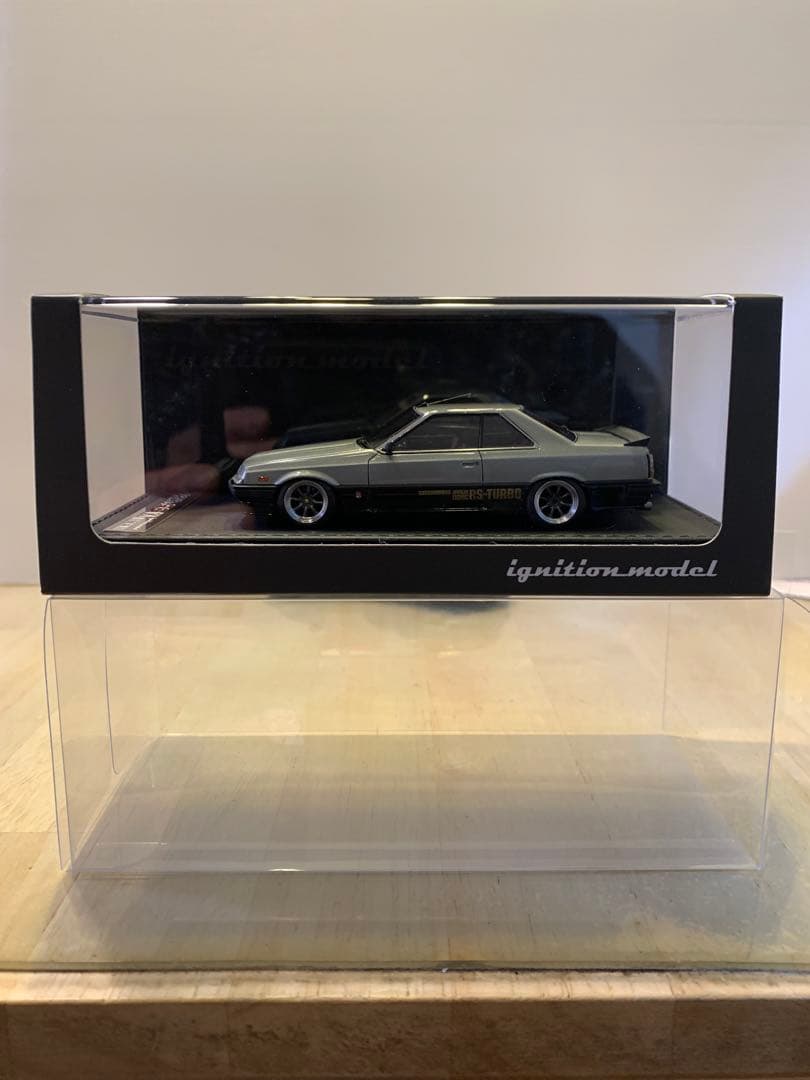 イグニッションモデル1/43 スカイラインRS-X ターボC R30 シルバー