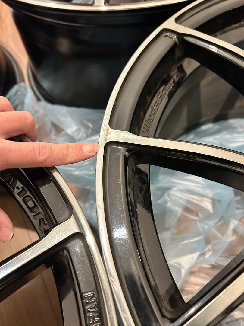 SA-10R18インチ9.5j +45114.3×4本