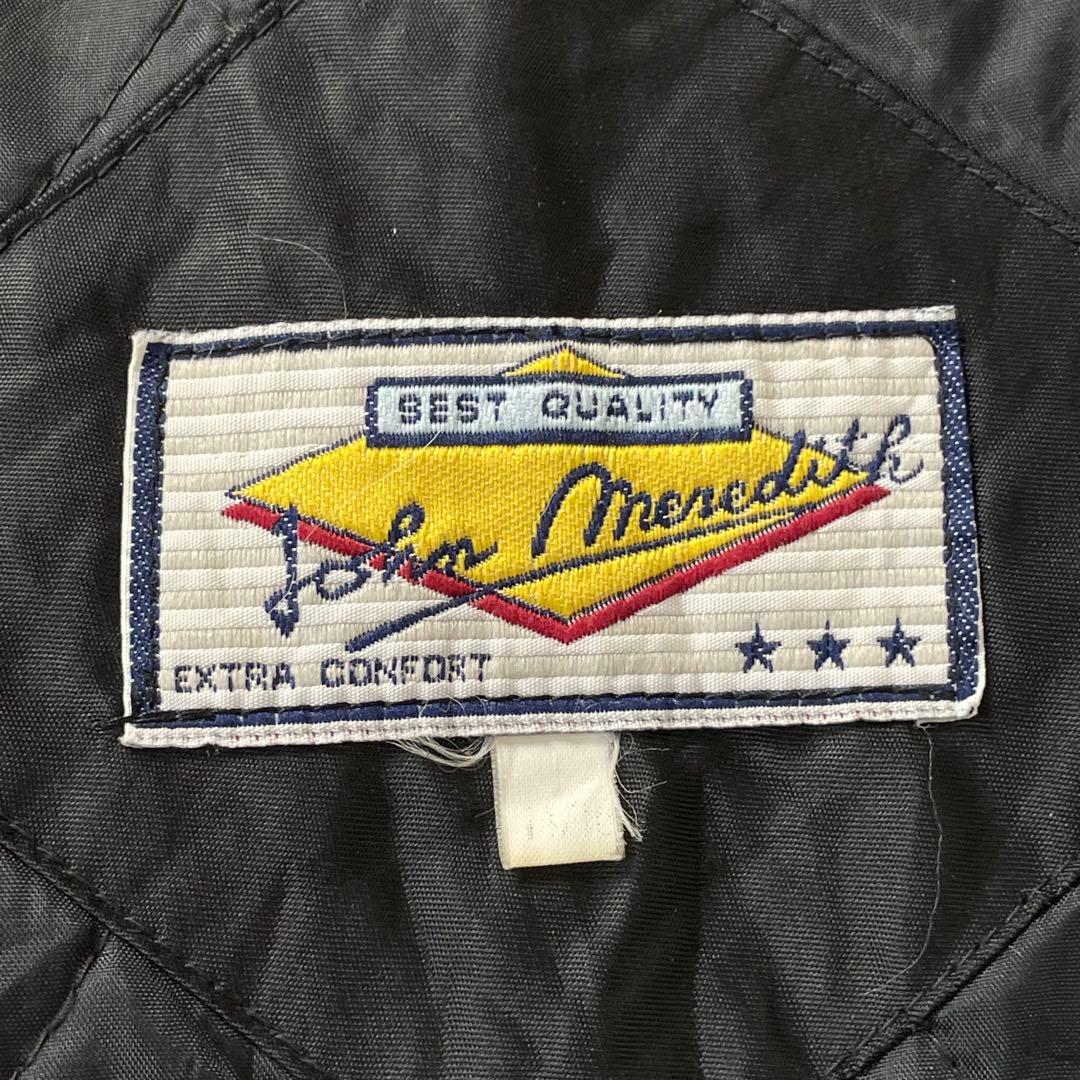 OLD ユーロ古着 ファイヤーマン 中綿 ナイロン ジャケット ブラック