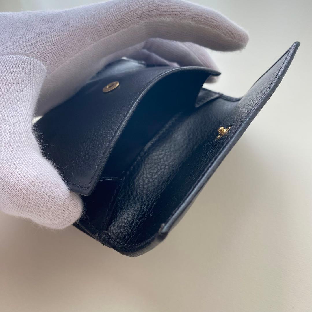 【IL BISONTE】イルビゾンテ LIRA 2つ折り財布 ブラック 新品