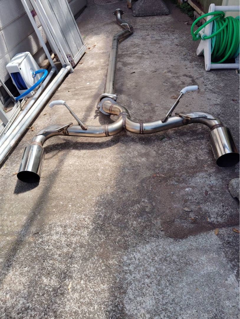 たーざんGR86 BRZ リアピース,センターパイプストレートセット競技用