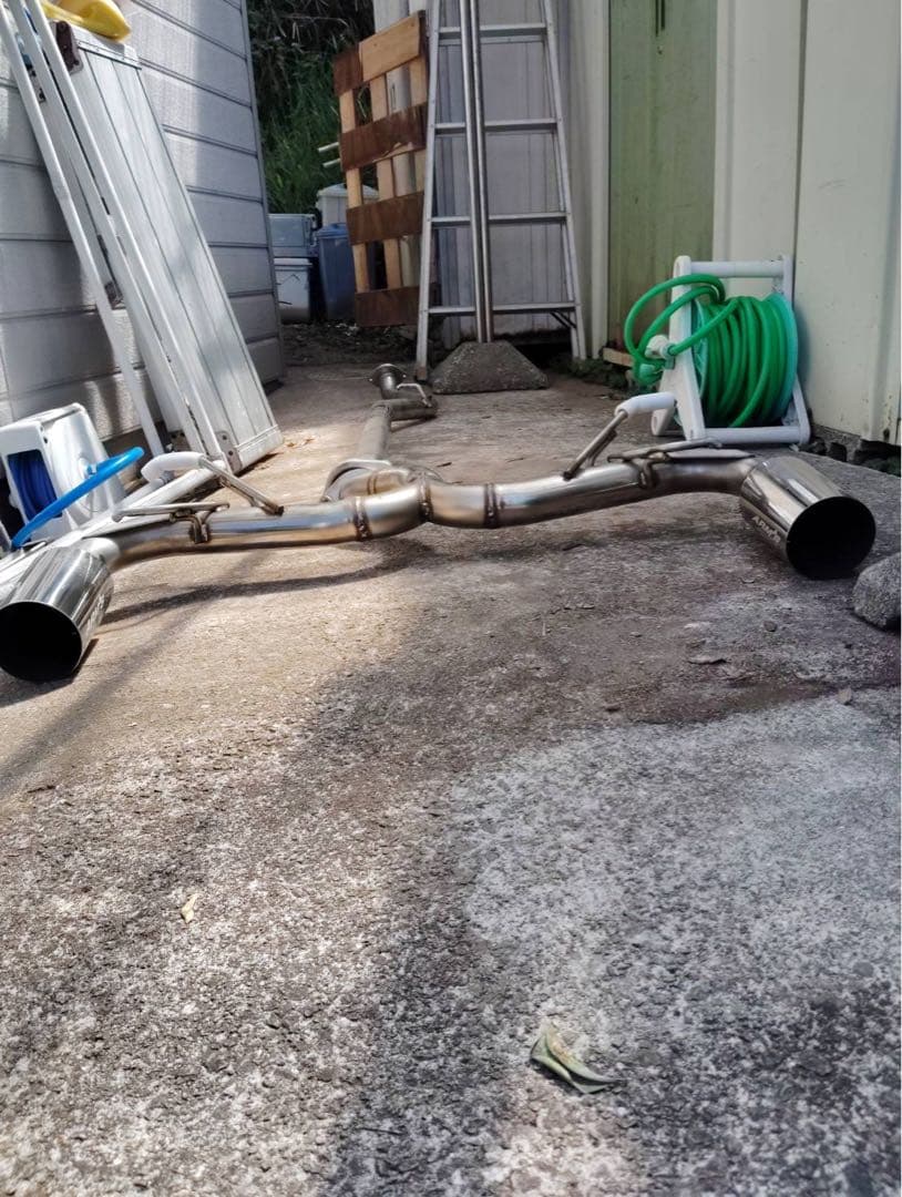 たーざんGR86 BRZ リアピース,センターパイプストレートセット競技用