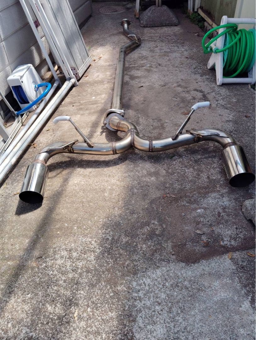 たーざんGR86 BRZ リアピース,センターパイプストレートセット競技用