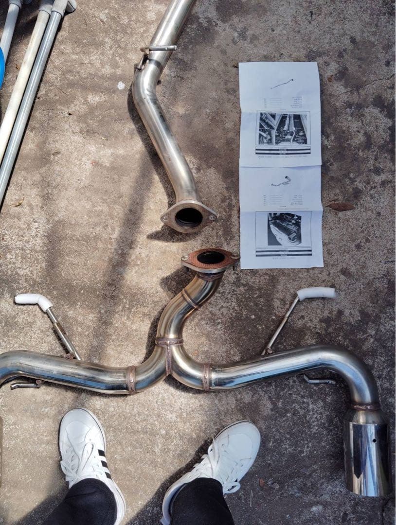 たーざんGR86 BRZ リアピース,センターパイプストレートセット競技用