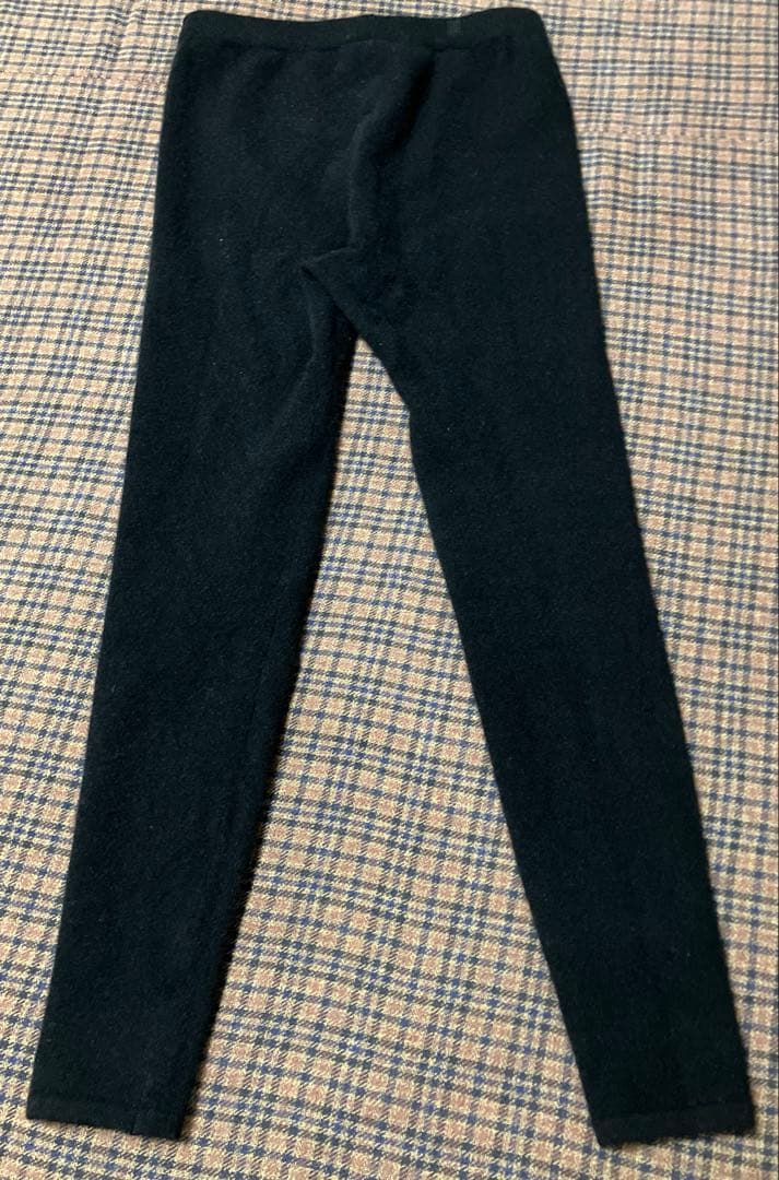 wafu. ヤク100%レギンス　黒