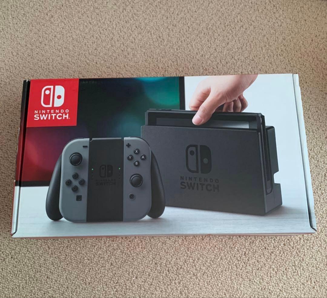 Switch本体　SDカード128GB グレー