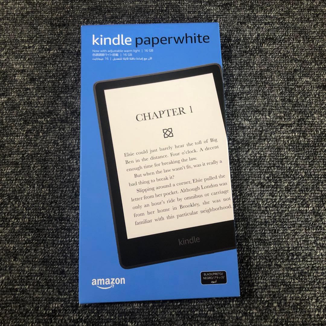 Kindle Paperwhite 16GB 色調調節ライト搭載 M2L3EK