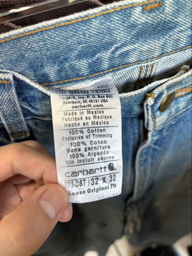 【ノブ】カーハート Carhartt ダブルニー ワークパンツ