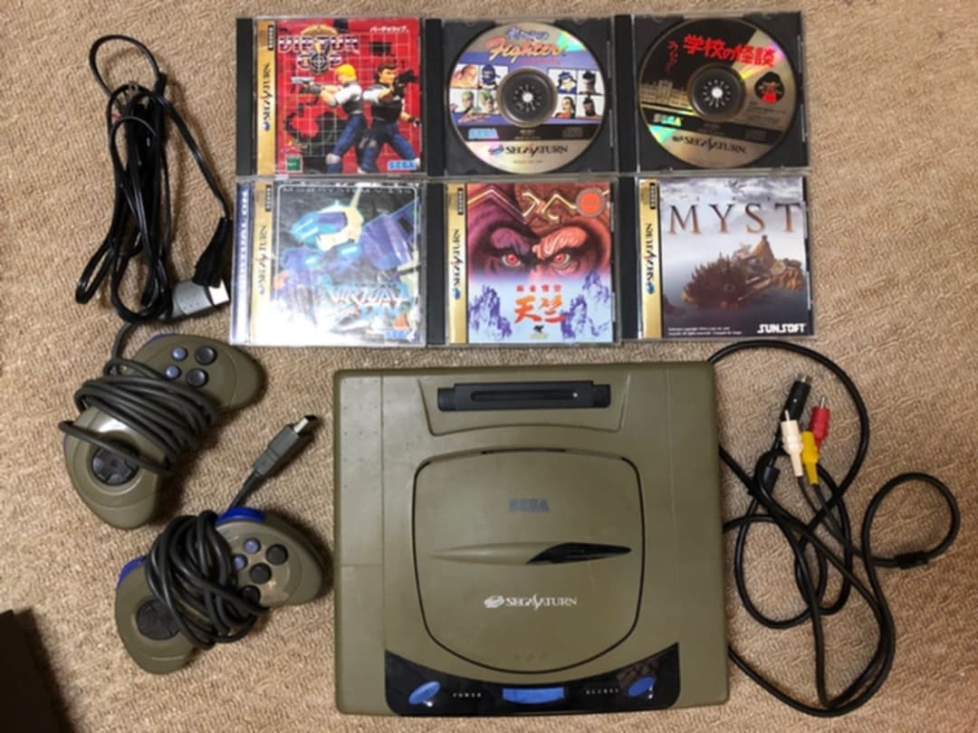 セガサターン　本体　ソフト　セット