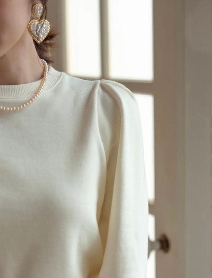 【当日発送◎】Maison Echelleコンパクトコットンスウェット