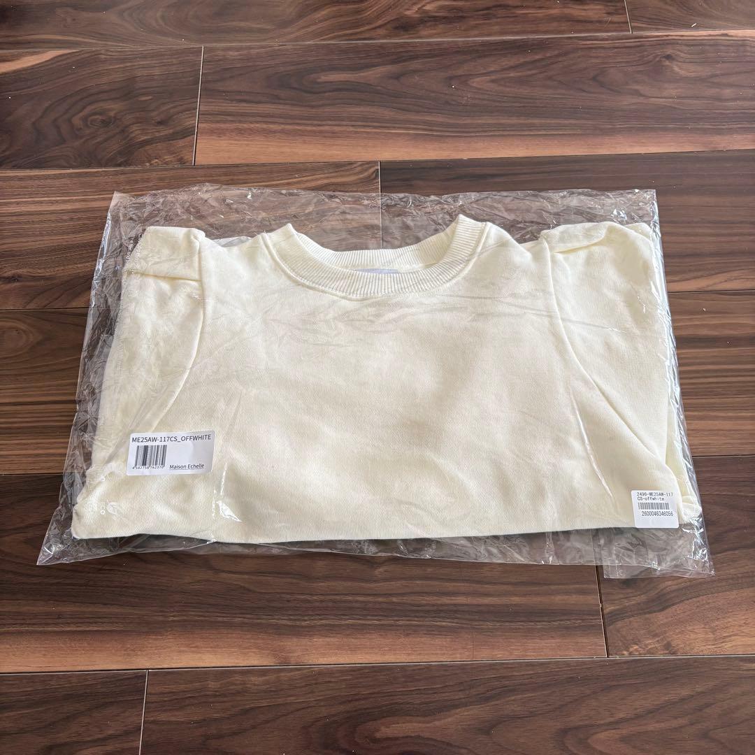 【当日発送◎】Maison Echelleコンパクトコットンスウェット