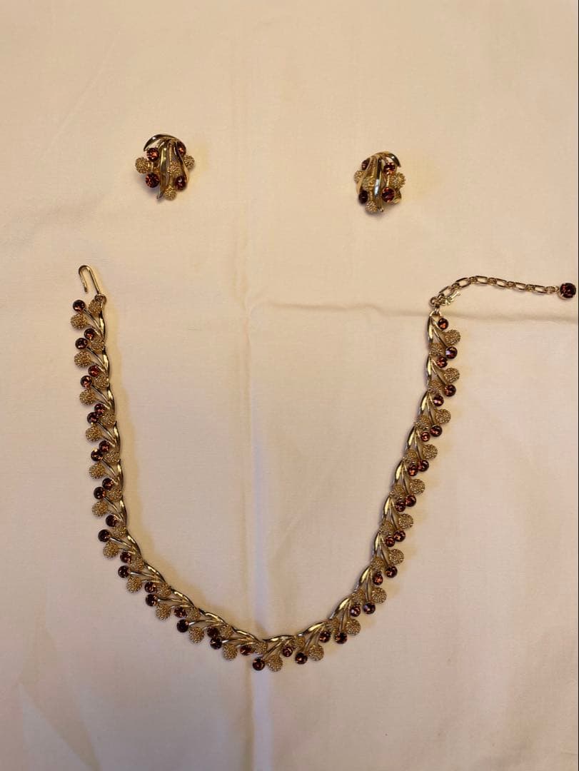 TRIFARI トリファリ ゴールドネックレス・イヤリング　ヴィンテージ