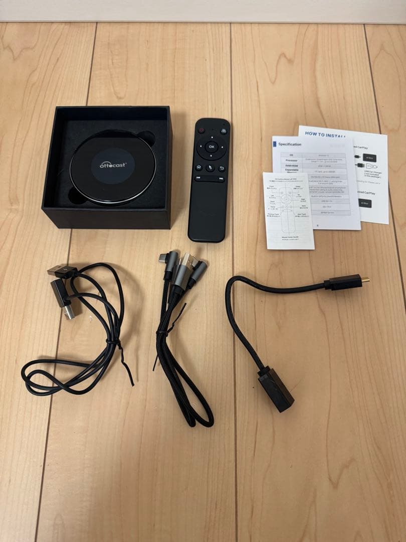 Ottocast OttoAibox P3 オットキャスト リモコン付き