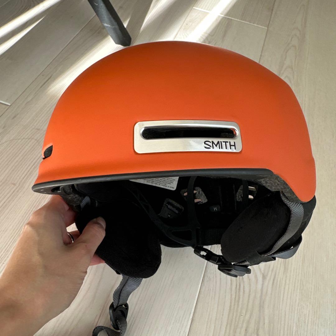 SMITH マットブラック ヘルメット　59-63cm