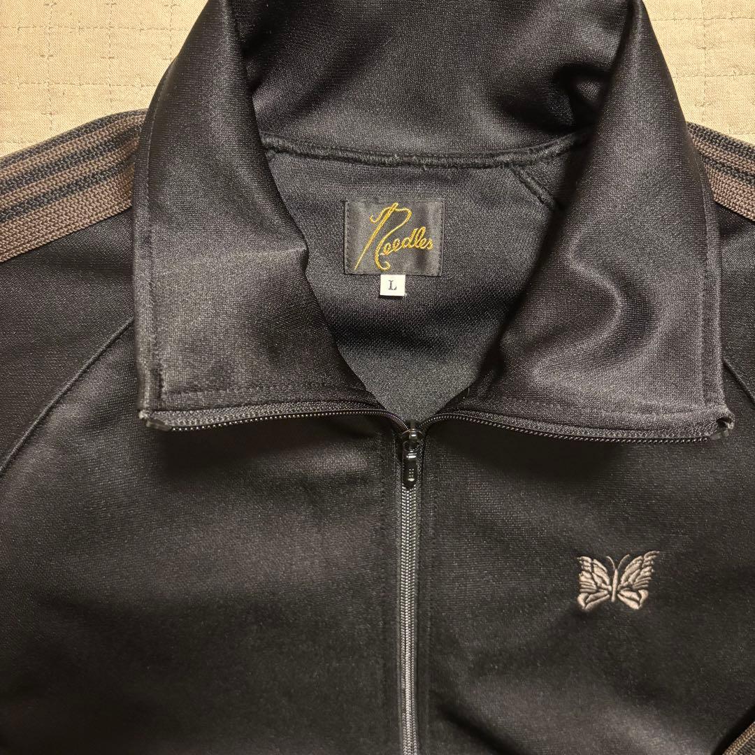 Needles Track Jacket 2024 AW Black×Brown