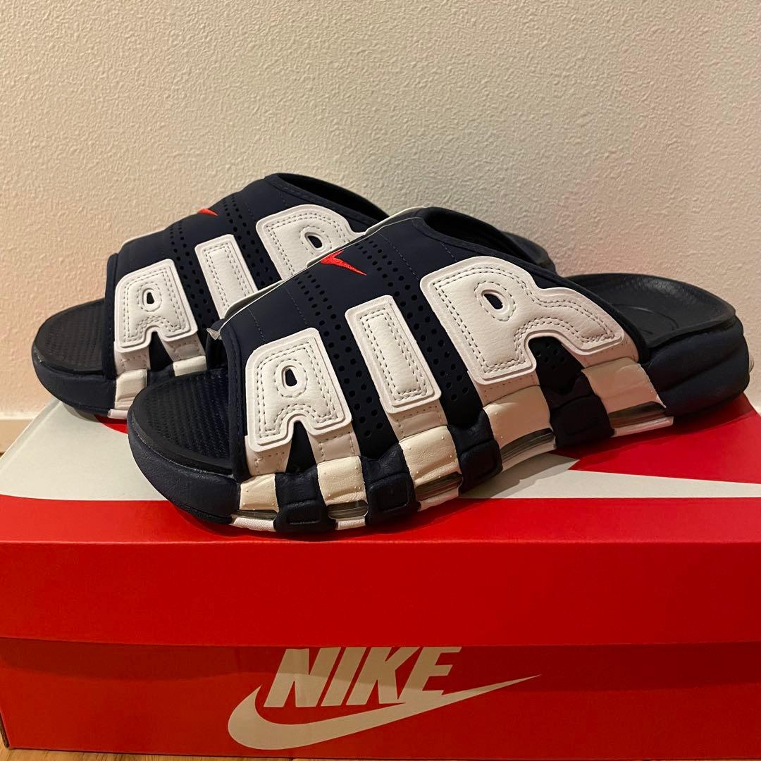 【新品】28cm NIKE エア モア アップテンポ スライド サンダル