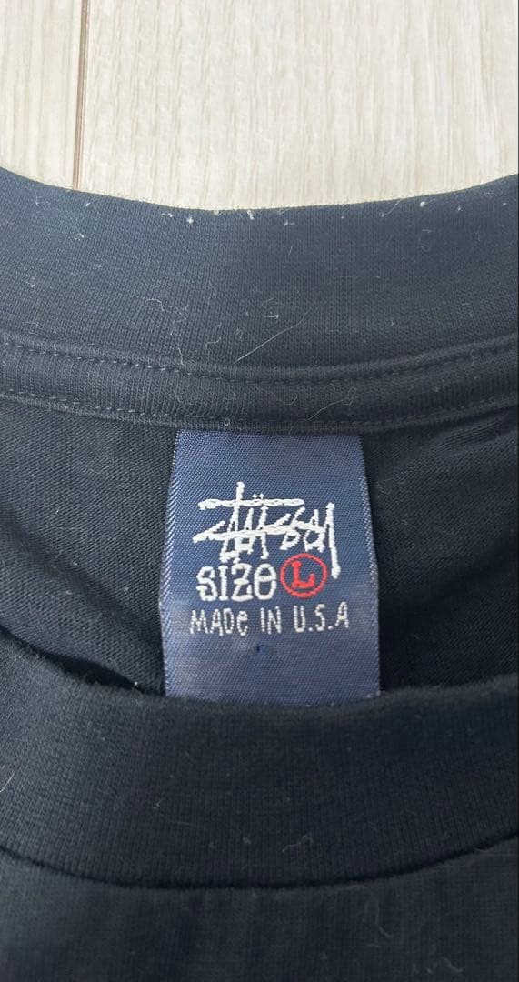 【新品】STUSSY ブラックT L