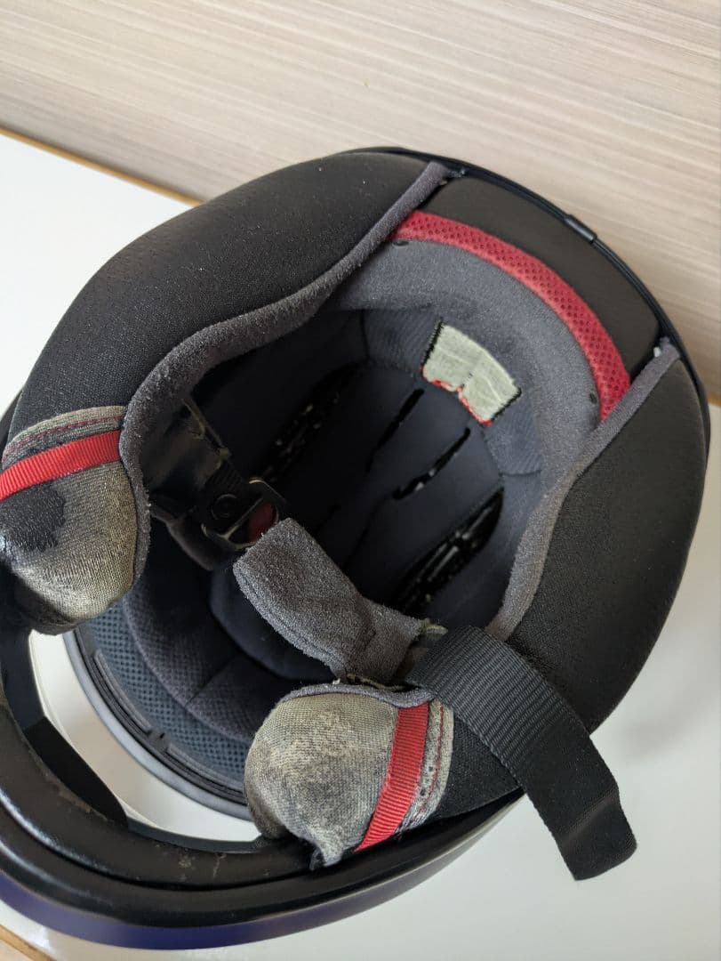 SHOEI Z7 Lサイズ　ピンロック付き　ミラーシールド　マットブルー　艶消し