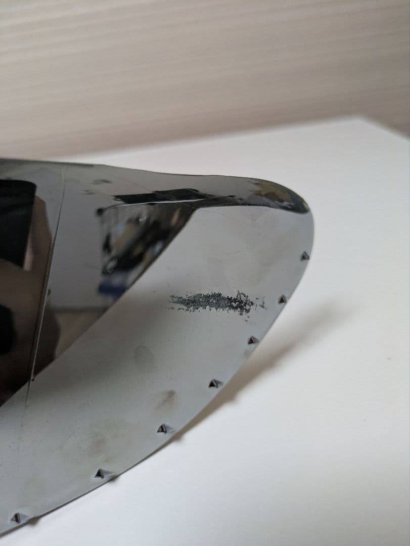 SHOEI Z7 Lサイズ　ピンロック付き　ミラーシールド　マットブルー　艶消し