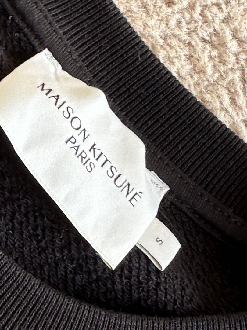 MAISON KITSUNÉ ❣️トレーナーブラック