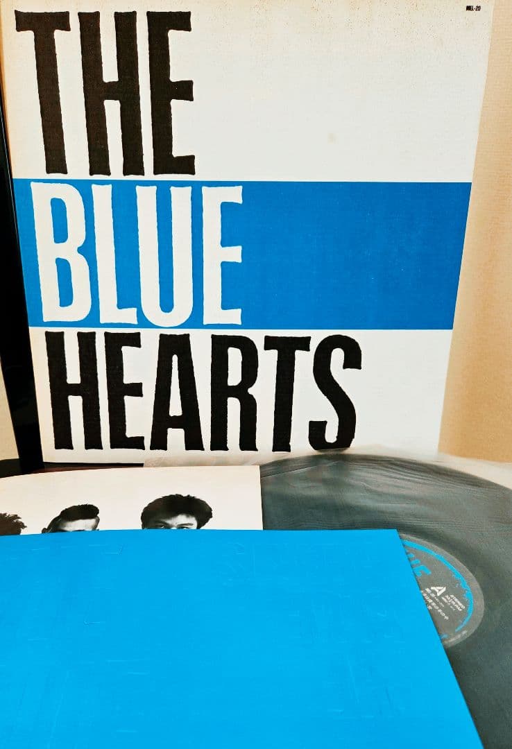 オマケ多数!ザ・ブルーハーツ　初回段ボールジャケ!ステンシル・インサート付き!
