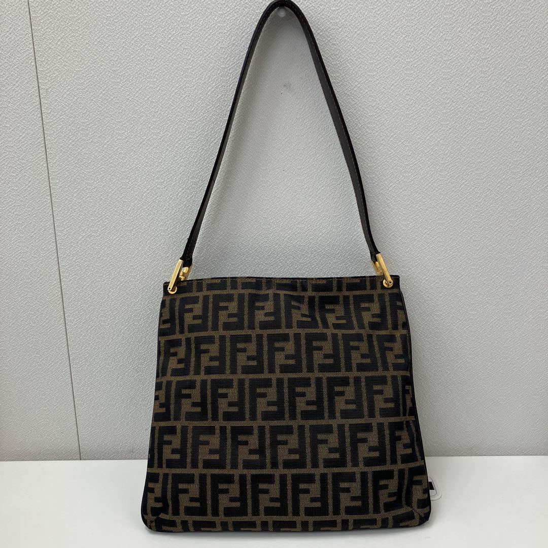 FENDI フェンディ　ズッカ柄　トートバッグ