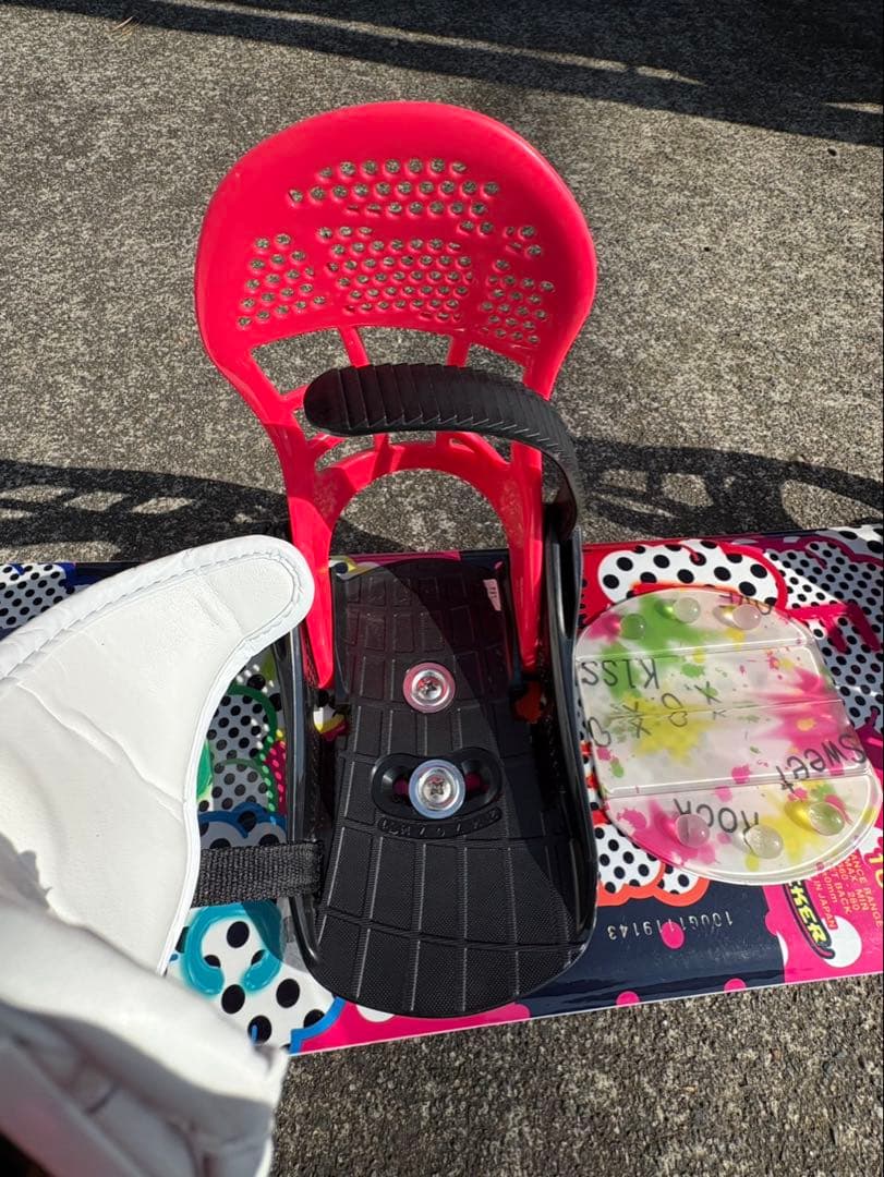 キッズ　IGNIO 100 スノーボード　板　バインディング