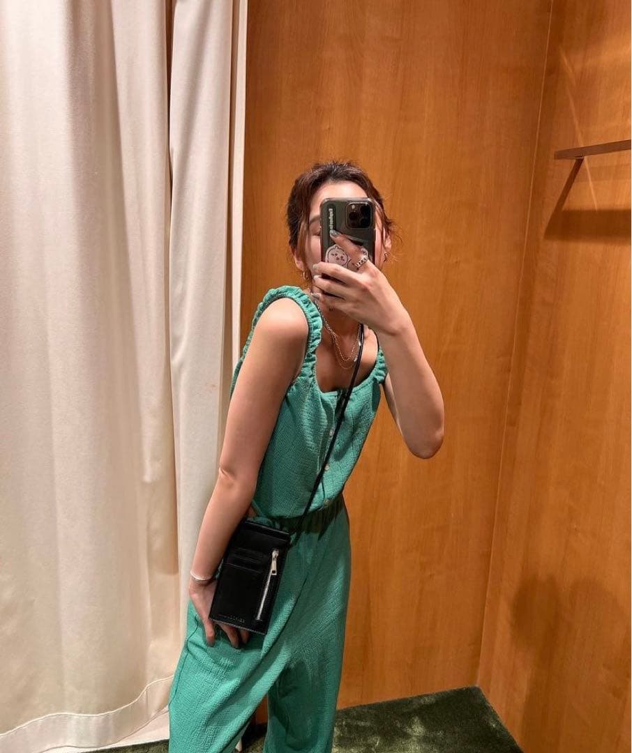 searoomlynn☆シャーリングbackopenオールインワン