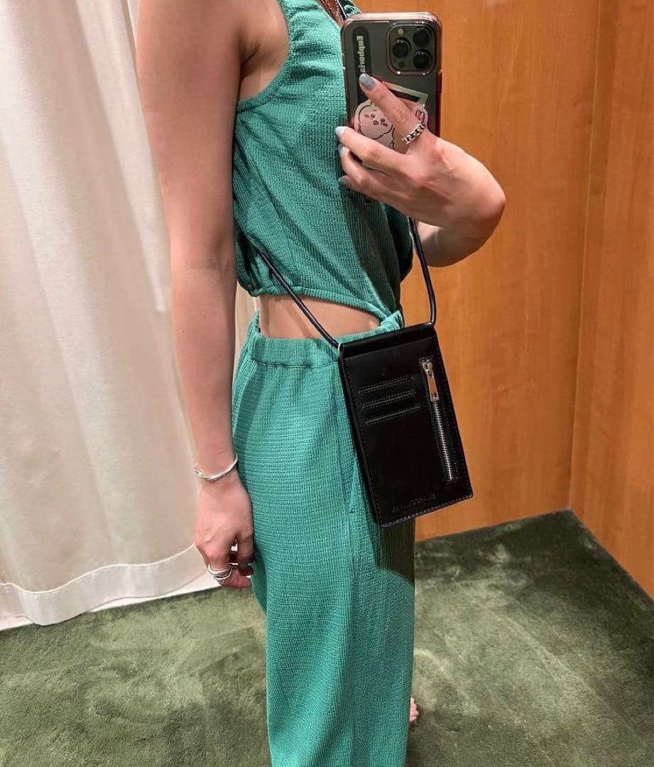 searoomlynn☆シャーリングbackopenオールインワン