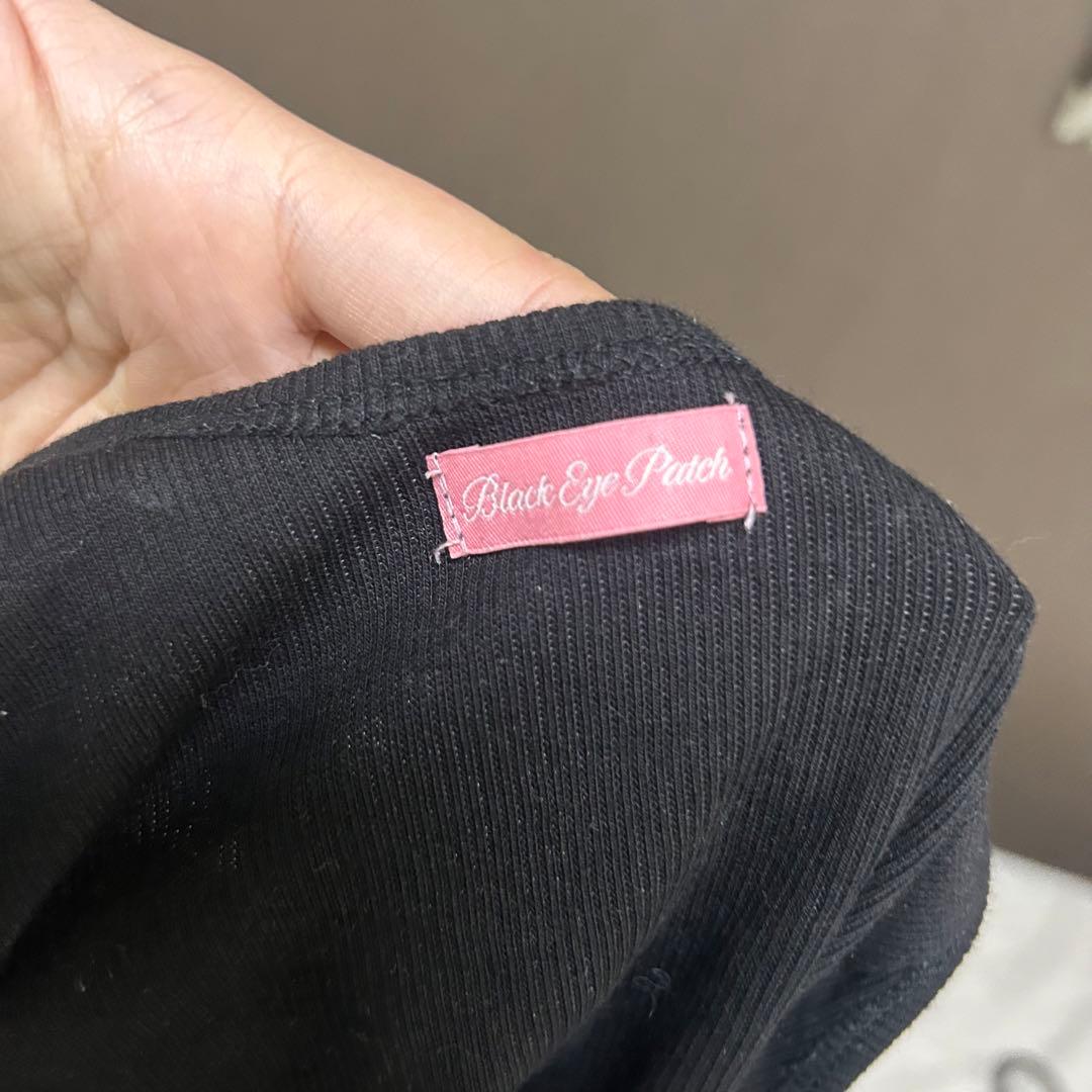 Black Eye Patch タンクトップ ブラック