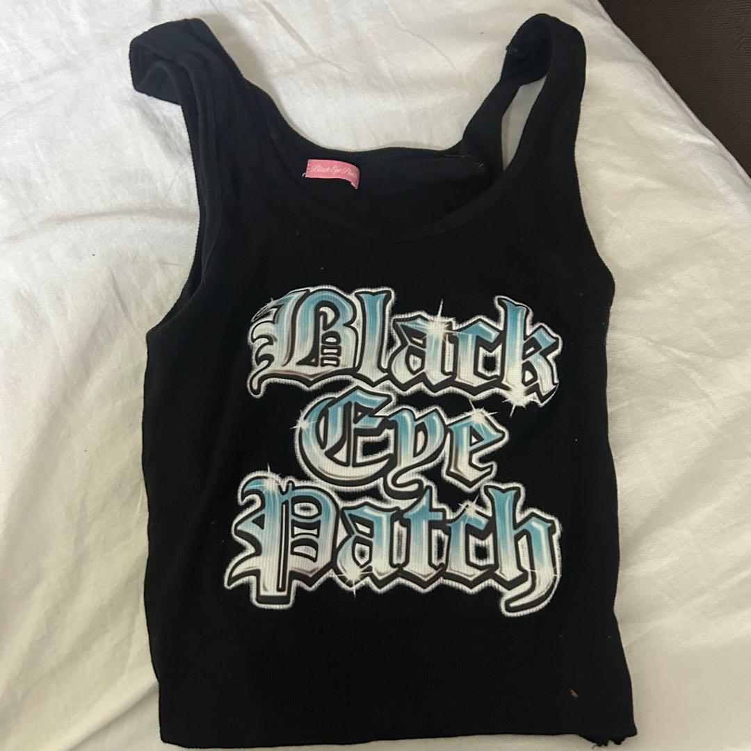 Black Eye Patch タンクトップ ブラック
