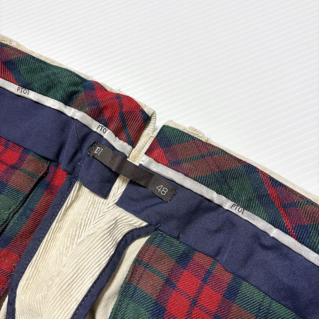 【ピーティーゼロウーノ PT01】コーデュロイ　メンズ　パンツ　Aspen