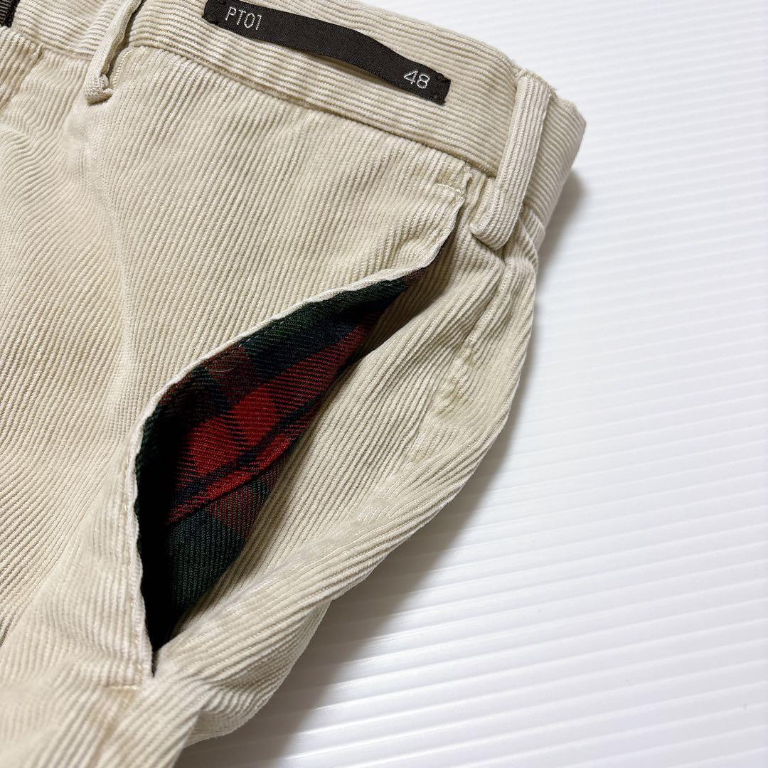 【ピーティーゼロウーノ PT01】コーデュロイ　メンズ　パンツ　Aspen