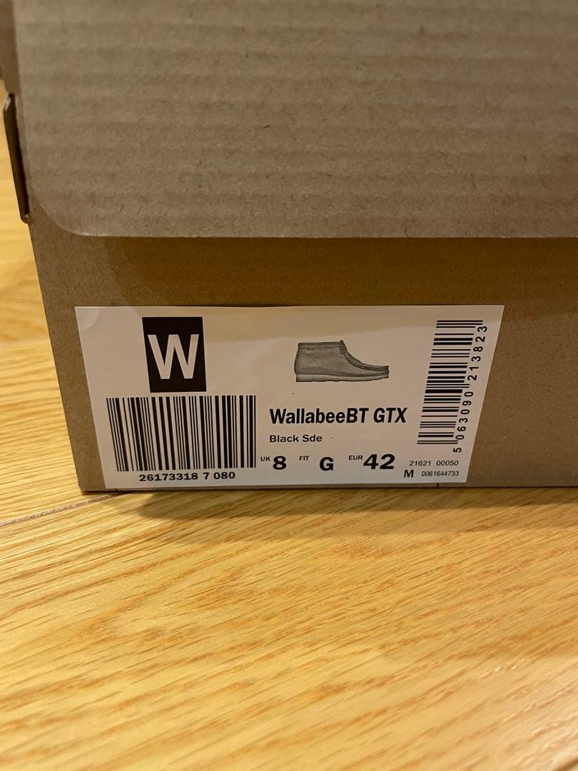 Clarks Wallabee BT GTX Black ワラビー ゴアテックス