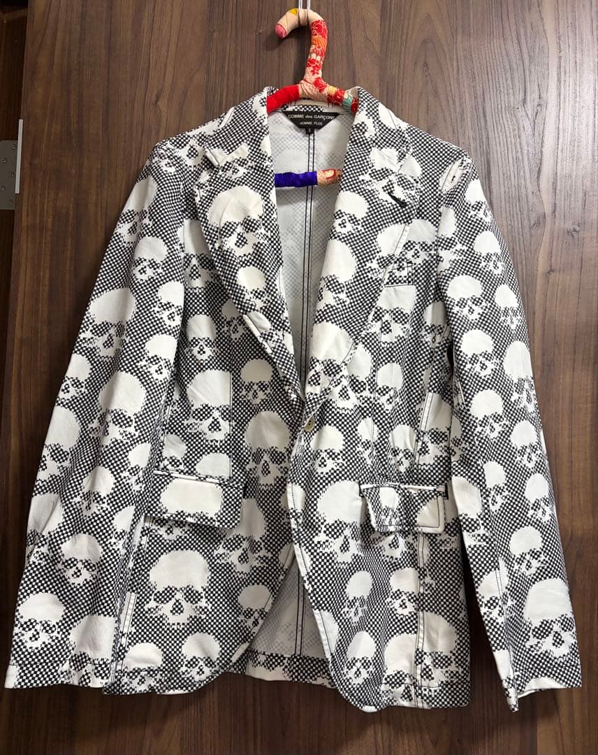 【COMME des GARCONS】コムデギャルソン／スカルジャケット
