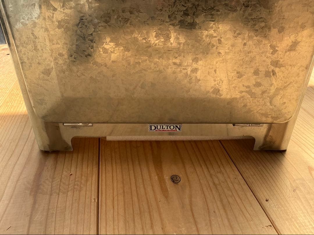 DULTON ダルトン トラッシュカン ダブルデッカー ガルバナイズ