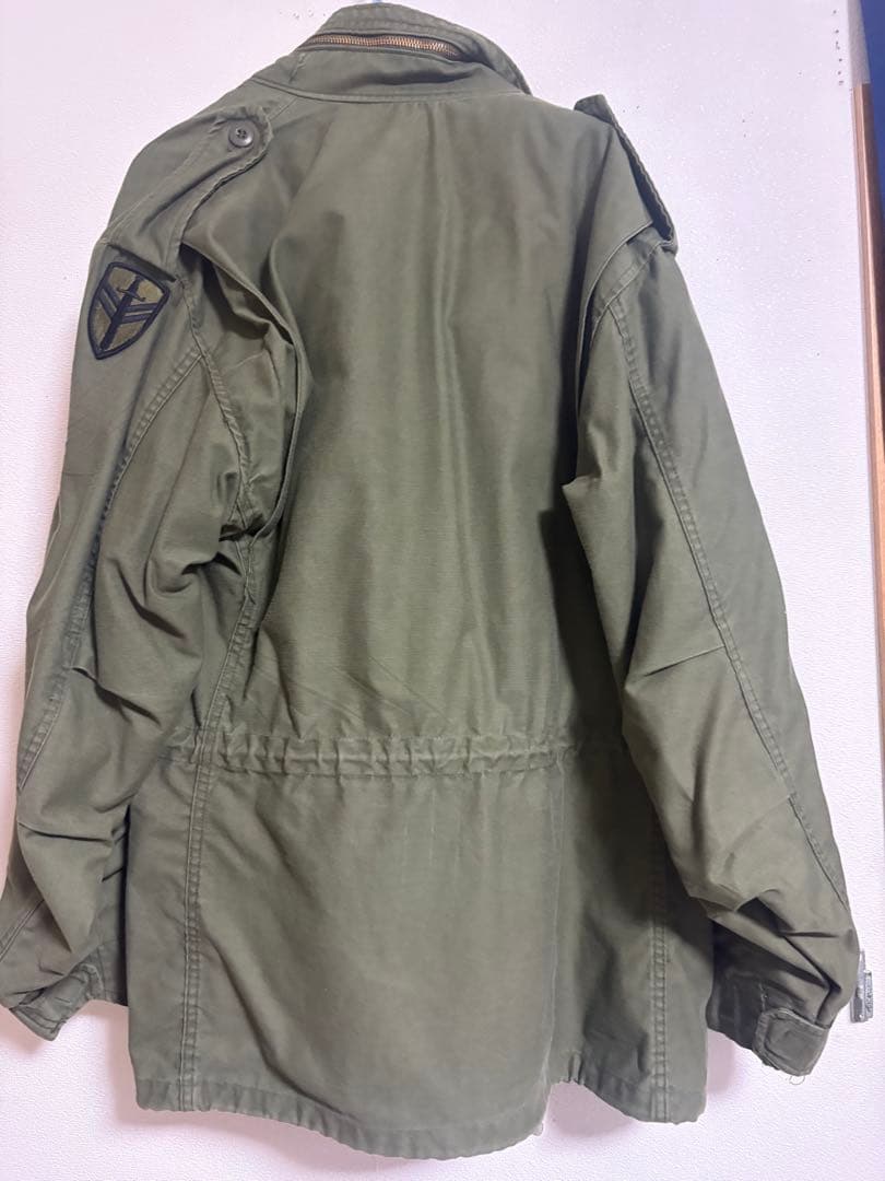 80s m65 パッチ付き scovill usa コート アメカジ