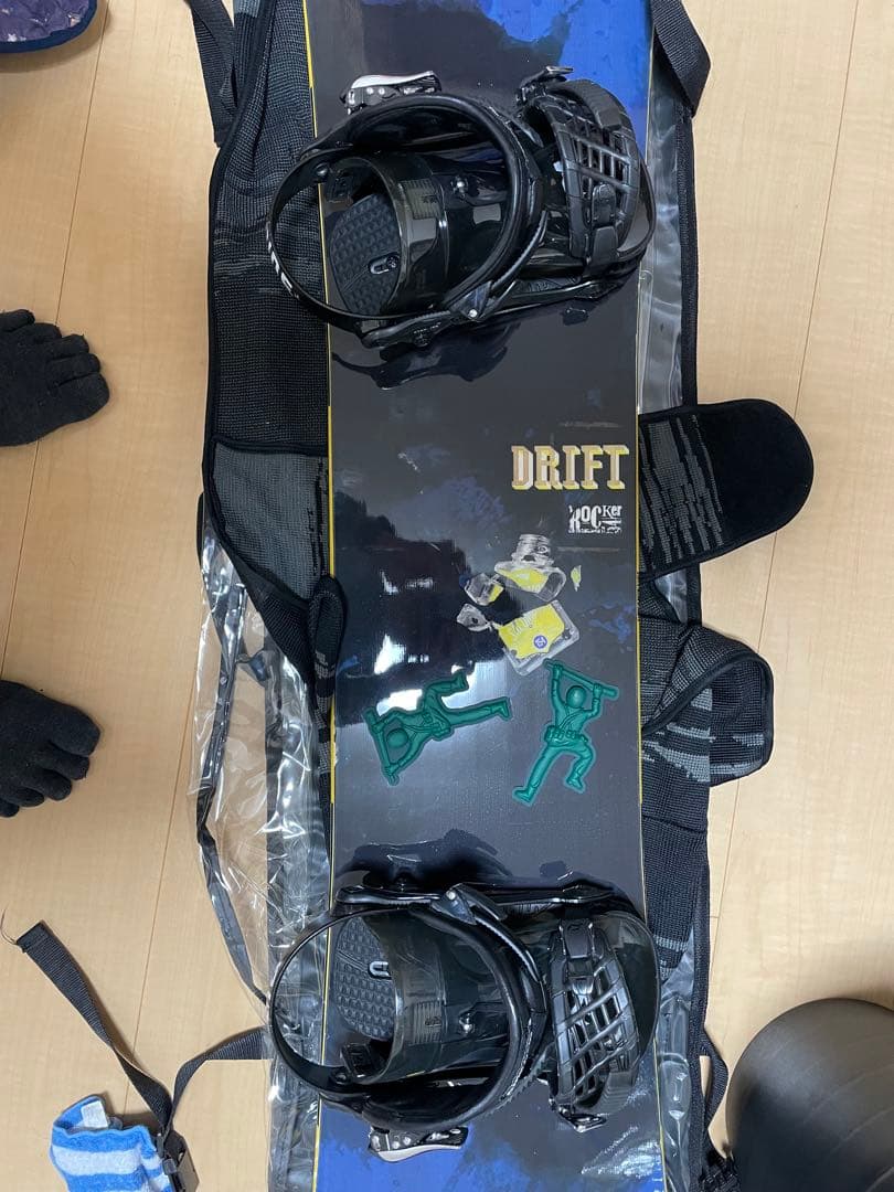 DRIFT スノーボード バインディング、調整工具付き