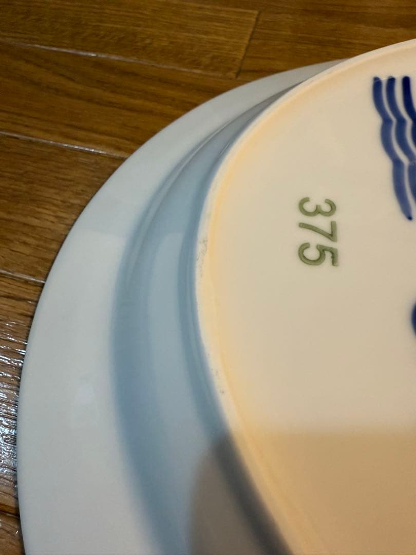 ロイヤルコペンハーゲン ブルーフルーテッド　メガ　OAX 375 皿