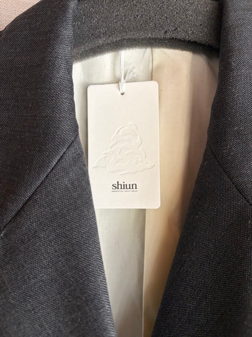 shiun DOUBLE BREASTED JACKET sサイズ