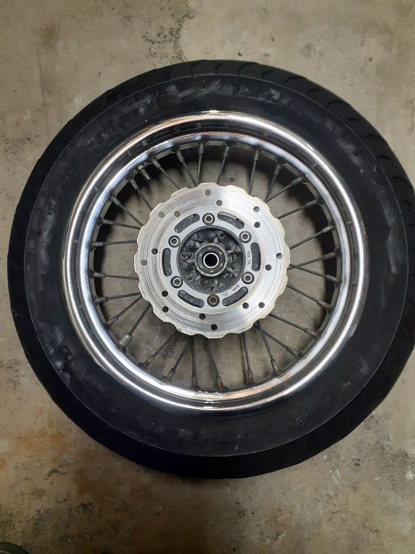 Dトラッカー125 前後ホイール　スイングアーム　LX125D