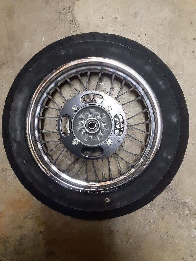 Dトラッカー125 前後ホイール　スイングアーム　LX125D