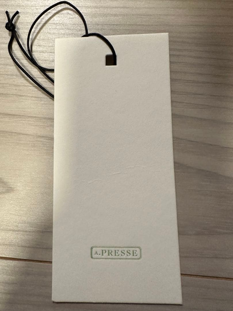 A PRESSE　Tweed Hunting Jacket Navy