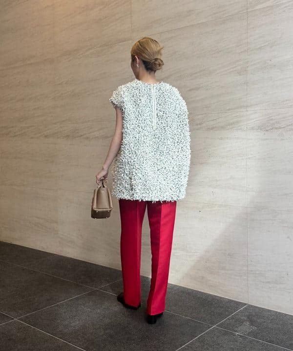 EFFE BEAMS 25A/W 49,500円カラミリボン ブラウス